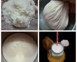 A picture of step 2 of Coconut Milk Thandai.