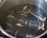 A picture of step 9 of For the New Year Feast - Konbu Seaweed Wrapped Ground Chicken.
