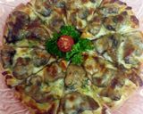 A picture of step 7 of Herbed Mushroom Mini Pizza Appetizers.