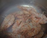 A picture of step 4 of Sweet Simmered Shrimp for Osechi (New Year's Feast).