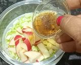 A picture of step 3 of Apple and cabbage Salad.