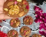 A picture of step 5 of Nutty Chocolate love.
