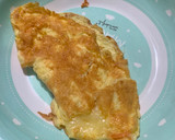 Foto del paso 3 de la receta: Tortilla francesa con queso para bebés