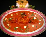 A picture of step 10 of Cauliflower Pinwheel Gravy in Awadhi Style.