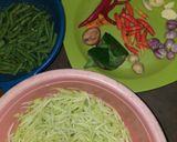 Foto langkah ke 1 dari resep Sambal goreng labu / manisa + kacang panjang.