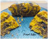 A picture of step 9 of Orange Marble Cake🍊🎂.