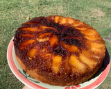 Foto del paso 6 de la receta: Torta invertida de manzanas y peras