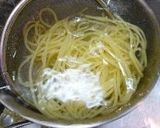 A picture of step 11 of Chilled Pasta alle Vongole with Tarako.