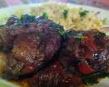 Foto del paso 4 de la receta: Ossobuco al vino tinto con arroz yamaní 🤗👩🏼🍳🍷