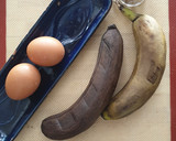 Foto del paso 1 de la receta: Panqueques de plátano