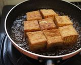 A picture of step 2 of Easy "Agedashi" Tofu with Atsuage.