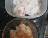 Foto del paso 2 de la receta: Linguine con calamari e gamberi