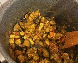 Tofus padlizsáncurry recept fázis 4 fotója