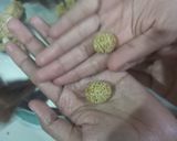 A picture of step 2 of Jaggery and till ladoo.