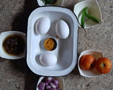 முட்டை அடை குழம்பு #cookpad recepies ரெசிபி ஸ்டேப் 1 புகைப்படம்
