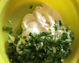Krémsajttal, sonkával töltött csirkemell recept fázis 2 fotója