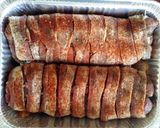 A picture of step 4 of Bacon wrapped pork tenderloin.