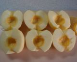 A picture of step 1 of Apple Compote (Simmered in Red Wine).