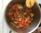 A picture of step 4 of Arroz Malandro (ribeye Steak Rice).