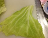A picture of step 2 of Cabbage and Corn Stir Fried In Butter.