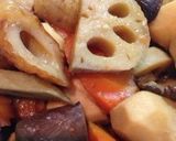 A picture of step 18 of Grandma-Style Chikuzen-ni with Chikuwa For New Years.