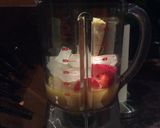 A picture of step 2 of Paradise Strawberry and Banana Smoothie.