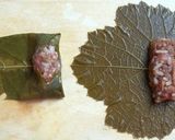 A picture of step 4 of Armenian dolma (tolma).