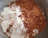 A picture of step 1 of Chocolate oatmeal cookies.