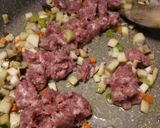A picture of step 1 of Porcini and pecorino cannelloni.