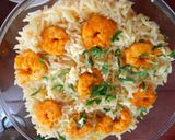 চিংড়ি ফ্রাইড রাইস(chingri fried rice recipe in Bengali) রেসিপির ধাপ 6 ছবি