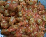 Foto langkah ke 7 dari resep Bola Daging Pedas Kecap Saus Tiram.