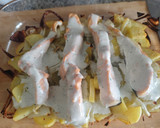 Foto del paso 3 de la receta: Salmón al horno con salsa de yogurt