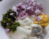 Foto del paso 3 de la receta: Salsa🧆para frituras y asados...🧅🌿🥙