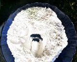A picture of step 1 of Homemade Baked Chicken Empanada Dough.