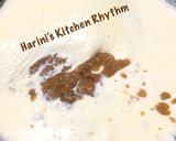 A picture of step 4 of Anjeer halva.