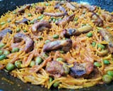 Foto del paso 7 de la receta: Fideos con costilla ibérica y edamame