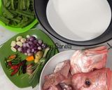 Foto langkah ke 1 dari resep Gulai Kepala Kakap Khas Padang.