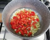 Foto del passaggio 2 della ricetta Fajitas di pollo con salsa ranchera homemade