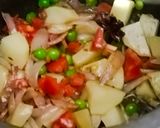 A picture of step 3 of Soya Pea Pulao (Soya Matar Pulao Recipe).