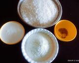 A picture of step 1 of Delicious healthy yummy desiccated coconut ladoo.