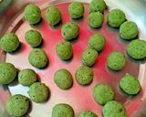 A picture of step 11 of Chickpea Spinach Pearls in Peanut rice And Cucumber Peanut raita.