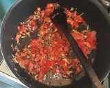 A picture of step 6 of Two halves baked potato in sauce #RamadhanContest.