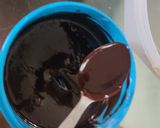 A picture of step 1 of Icecream cake dessert #holi2020.