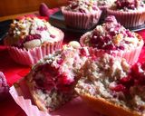 Foto del paso 5 de la receta: Muffins fit de macadamia y frambuesa