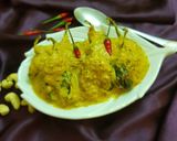 A picture of step 3 of Nawabi Brinjal.
