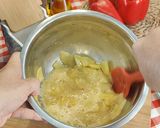 Foto del paso 6 de la receta: Pimientos rojos rellenos de tortilla de patatas en Airfryer Proscenic T31 de 15L