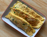 Foto langkah ke 6 dari resep Omelet Telur ala Hotel.