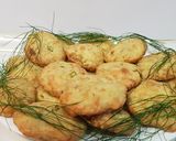 Pas rețetă Biscuiți cu cașcaval, ceapă verde și mărar! 3 fotografie