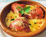 Foto del paso 8 de la receta: Piquillos rellenos de Carne con bechamel y queso gratinado