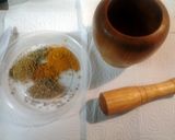 A picture of step 2 of rice.
